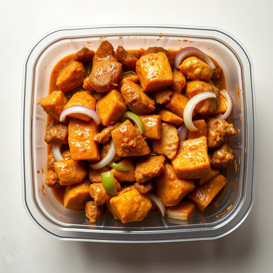 Pound of Chicken and Beef Curry